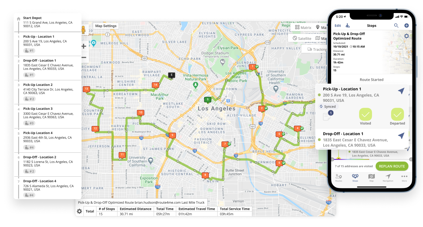 Add On Route Route planning add-ons