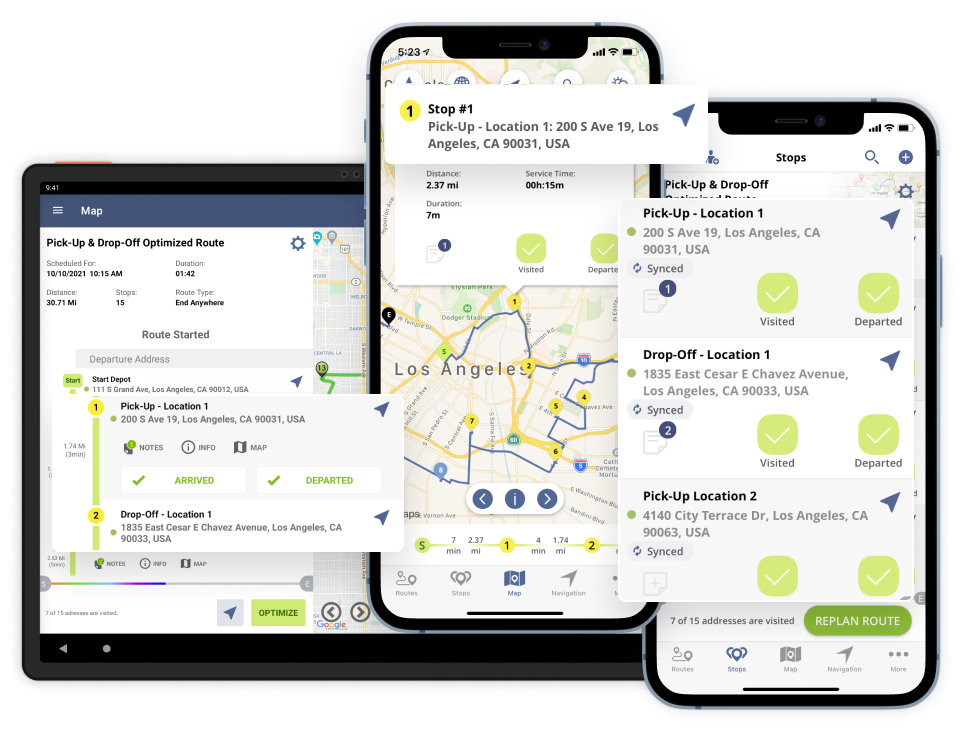 Add On Route Route planning add-ons